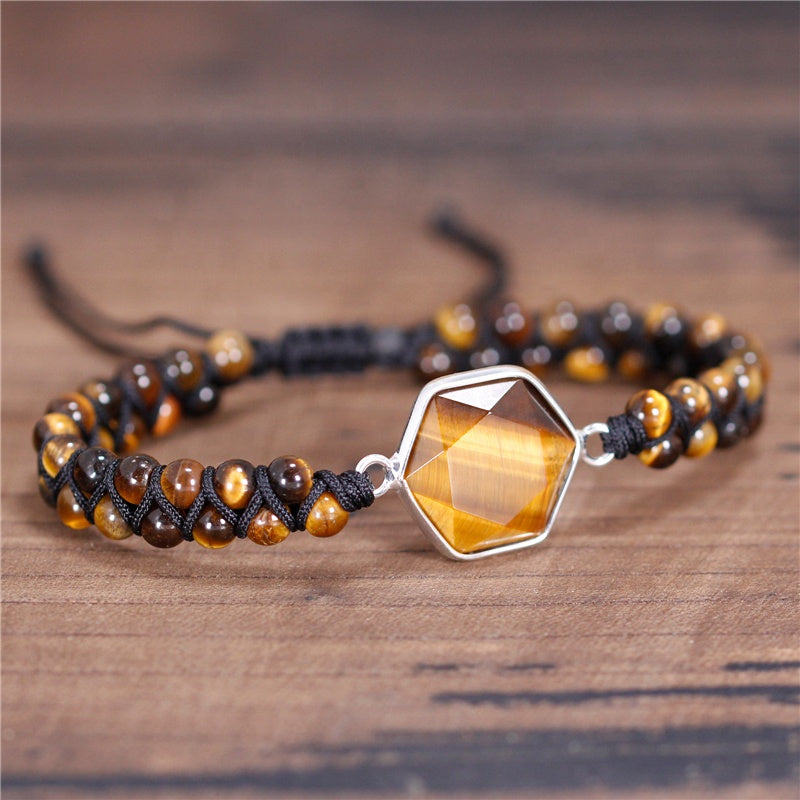Tiger Eye Beads Bracelet - Anca's Jewelry